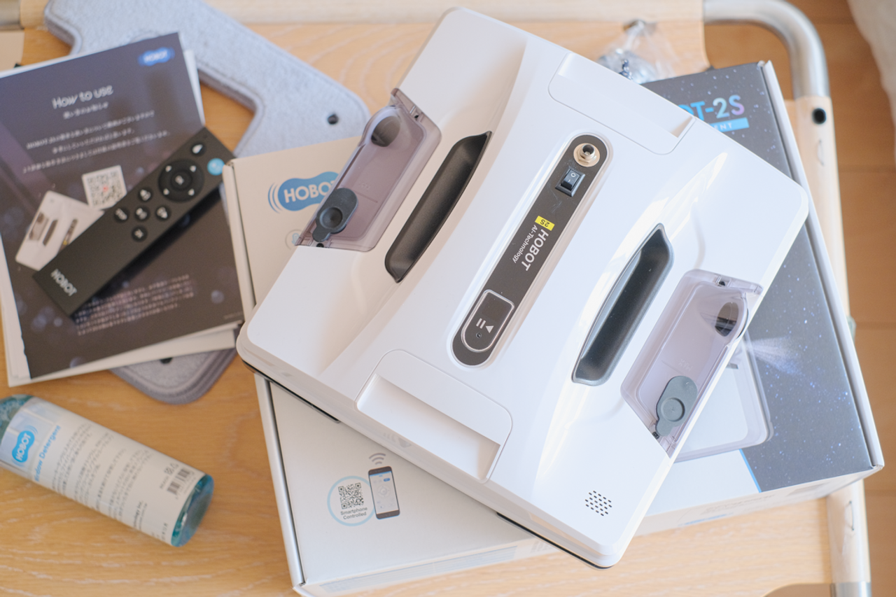 HOBOT 自動窓掃除ロボット HOBOT-2S 自動窓掃除ロボット HOBOT 2S ホボット - LIXIL