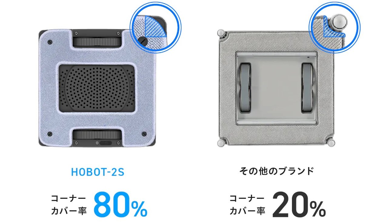面倒な窓拭きを解決してくれる窓用ロボット掃除機「HOBOT-2S