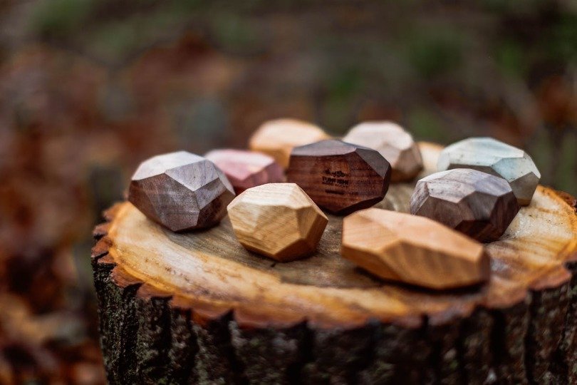 創造力・集中力が高まる大人の木製ブロック「WOOD ROCKS」。支援締切