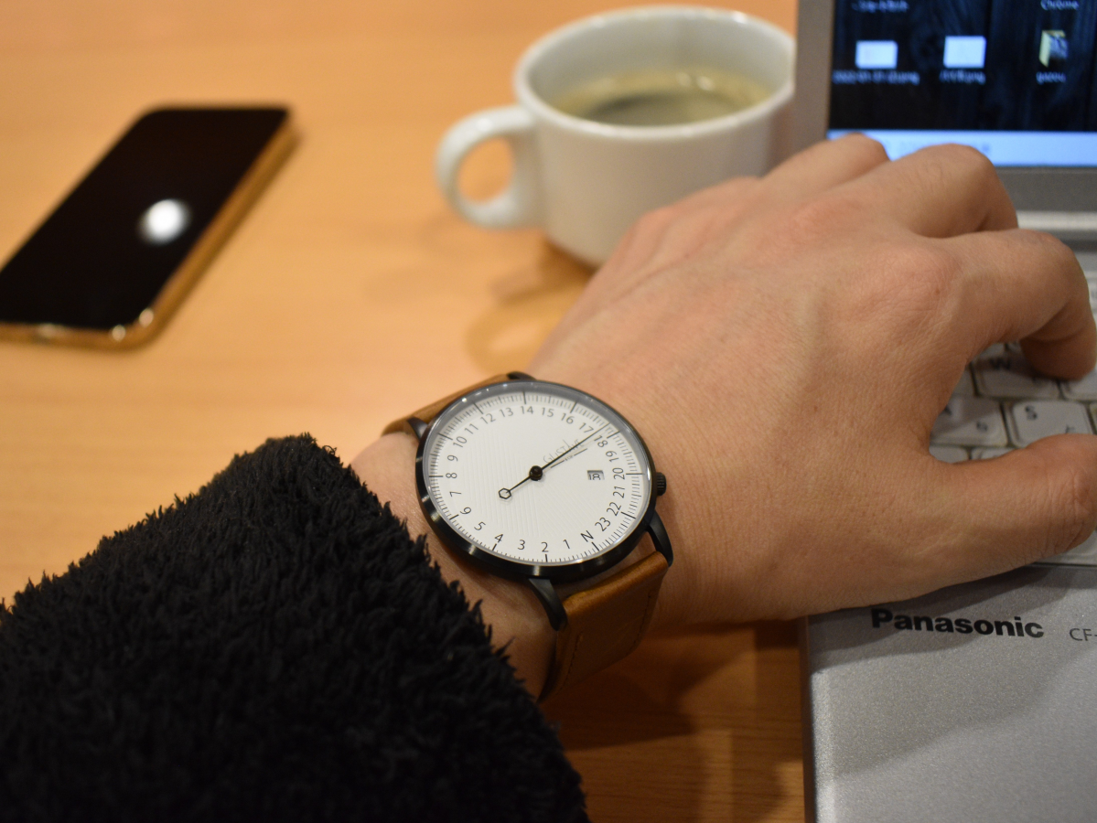 累計支援額1160万円！ 1日の流れがわかる24時間腕時計の魅力に迫る