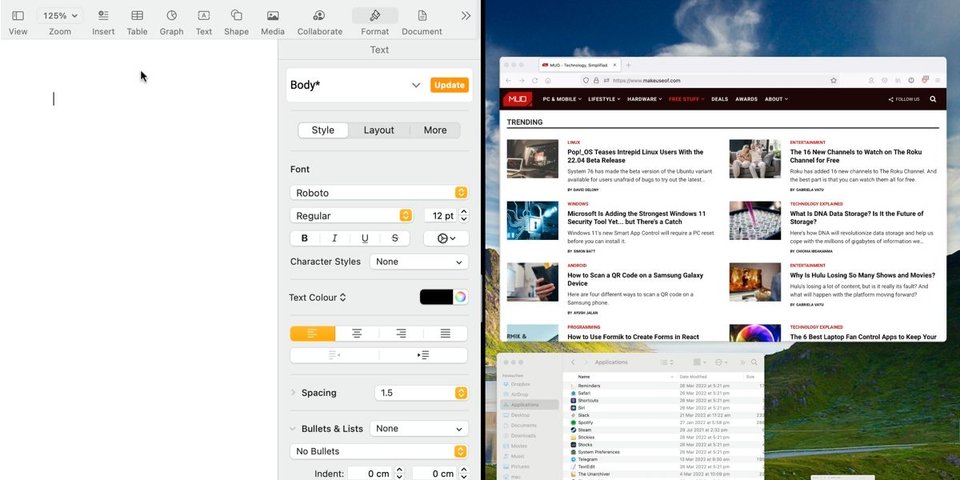Split View