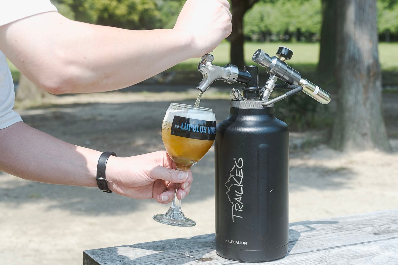 屋外で極上ビール体験。ポータブルビアサーバー「TrailKeg」を使って 
